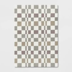 Checkered Woven Flatweave Area Rug White - Threshold™ -Online Household Items GUEST ee29eaa0 2763 4d18 b430 efdcfa007405