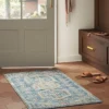 2'3"x3'9" Washable Persian Style Medallion Accent Rug Blue - Threshold™ -Online Household Items GUEST f09023a2 d7dc 4235 80c5 cc6d08888f66
