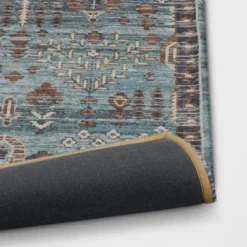 5'x7' Woven Flatweave Area Rug Blue - Threshold™ -Online Household Items GUEST f1e99fa8 a729 48e7 b212 b01dec6deefc