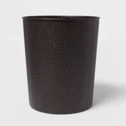 Solid Hammered Wastebasket - Threshold™ -Online Household Items GUEST f2c019f4 1e46 42ac 9b22 abbc60b18472