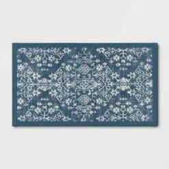 Vintage Print Comfort Rug Blue - Threshold™ -Online Household Items GUEST f437994b 06fa 4df6 84f2 e90cb16dba7b