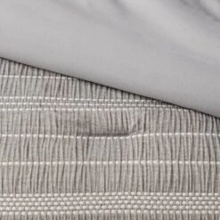 12pc Chambray Matelasse Stripe Comforter & Sheet Bedding Set Gray - Threshold™ 14 12pc Chambray Matelasse Stripe Comforter & Sheet Bedding Set Gray - Threshold™ -Online Household Items GUEST f59e7d48 b0ee 4ce0 8269 0dd68763ac49
