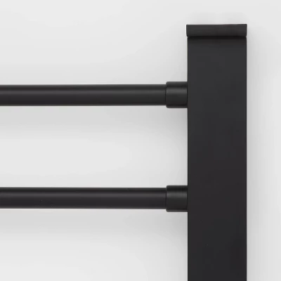 Modern Towel Rack Black - Threshold™ 4 Modern Towel Rack Black - Threshold™ - Image 2